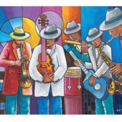 Rompecabezas Músicos Puz-28 500 Pzas 45.7 X 60.96cm