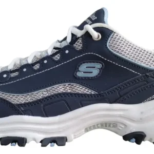 Tenis Skechers Originales D'lites Centennial 11617/nwlb Dama Azul Navy Lisa 7,0 Mx