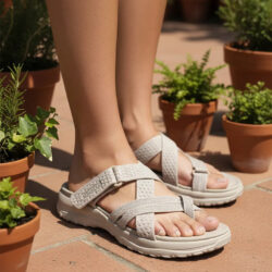 Sandalia Skechers Adventure, Color Arena 179314s/tpe Taupe Textil / Lisa 27 Mx