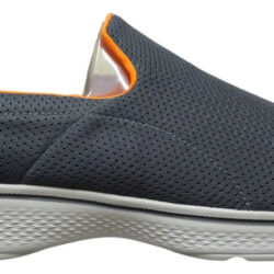 Tenis Skechers Originales Gowalk4  54152/ccor Caballero Talla 32mex Gris Oscuro Lisa 12,0 Mx