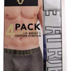4 Pack Boxers Marca True Religion Originales Mod:4mu179tr