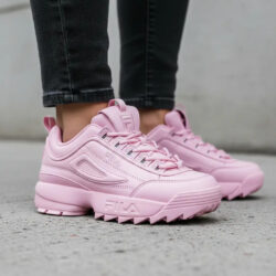 Tenis Fila Niñas Modelo Disruptor Ii Premium Color Rosa