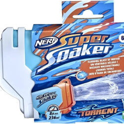 Nerf Super Soaker Torrent Lanzador De Chorro De Agua Azul/naranja/blanco