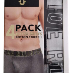 4 Pack Boxers True Religion Originales Mod:4mu519tr2