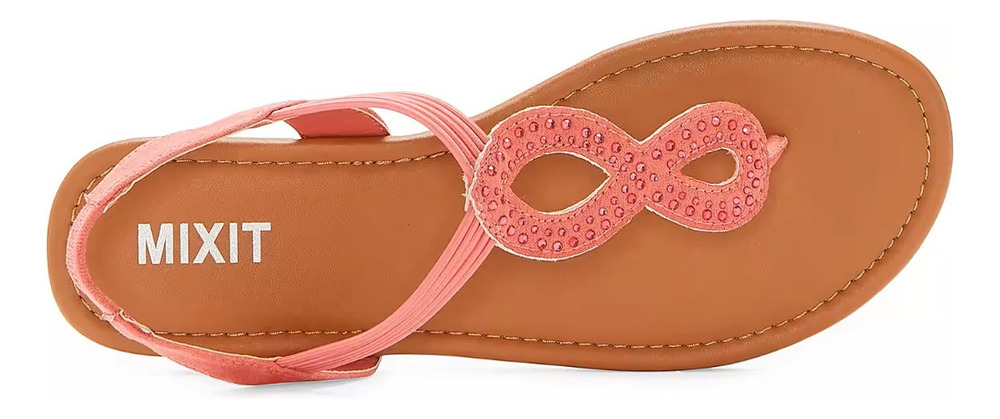 Sandalias Marca Mixit Modelo Geary Talla 5 Rosa Chicle 5 Mx - Image 4