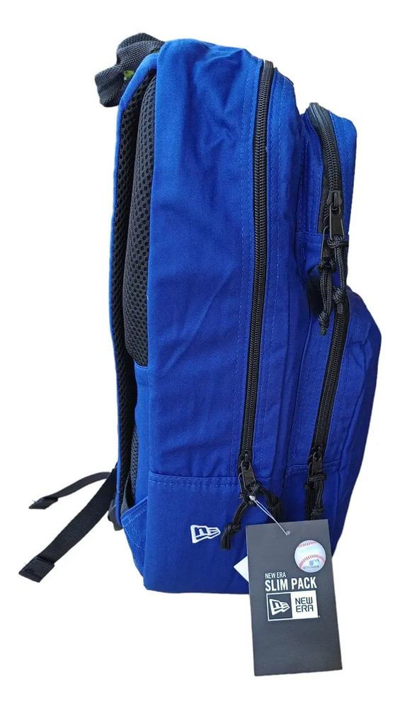 Mochila New Era Slim Pack Mlb Osfa Color Azul Diseño De La Tela Lisa Liso - Image 3