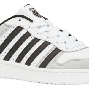 Tenis Marca K.swiss Modelo Court Palisade  Talla 6 Mx Blanco Negro Y Gris 6,0 Mx