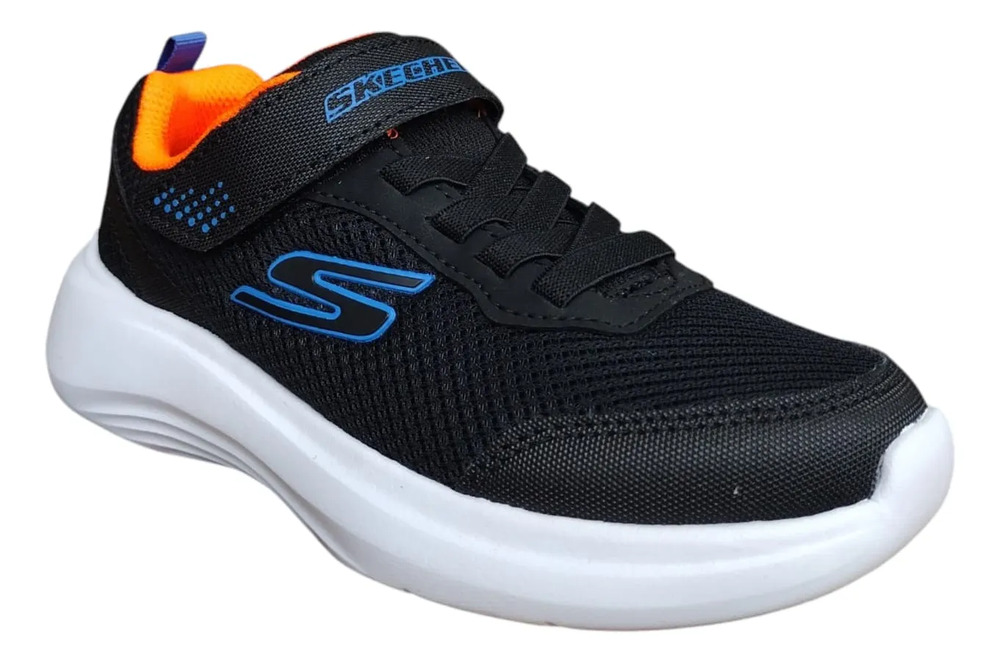 Tenis Skechers Niño Mod. 403615l/blk Reset Achieved Negro - Image 2