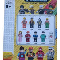 20 Figuras Personajes Bloques Marca Jumei Compatible Cn Lego 20 City Workers