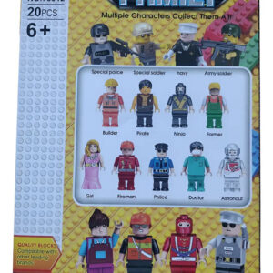 20 Figuras Personajes Bloques Marca Jumei Compatible Cn Lego 20 City Workers
