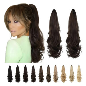 Extensión De Cabello Pelo Ondulado Dark Chocolate Seikea Castaño Oscuro