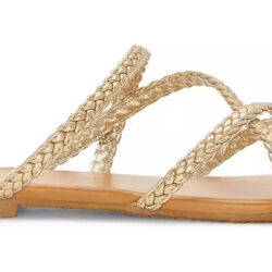 Sandalias Marca A.n.a A New Approach Marca Strappy Gold Matte Gold 23 Mx