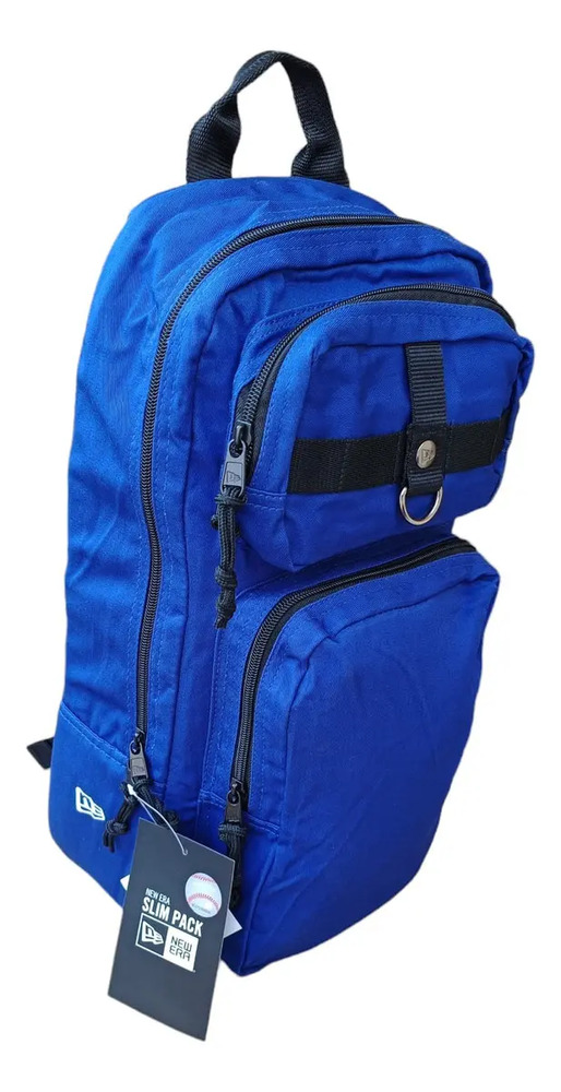 Mochila New Era Slim Pack Mlb Osfa Color Azul Diseño De La Tela Lisa Liso - Image 5