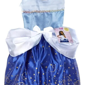 Disfraz Vestido Disney Princesa Cenicienta Marca Jakks (4-6x Azul 4 - 6x