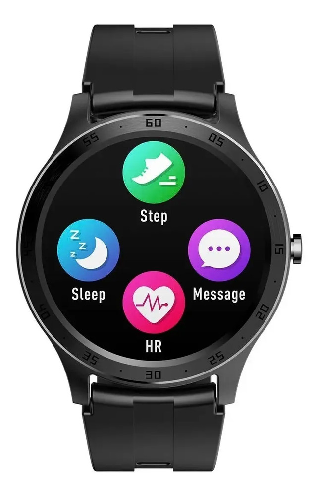 Sync Ray Smartwatch Sr-sw22 Ios Android Bt Pulso Pasos Negro - Image 2