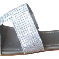 Sandalia Marca Mixit Modelo Silver Talla 26cm Dama Plata Mixit 6 Mx