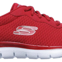 Tenis Skechers Originales Flex Appeal 2.0 Newsmaker 12775/red Mujer Rojo Lisa 7,0 Mx