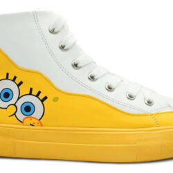 Tenis Botin Para Niños Original Bob Esponja Nickelodeon Wh