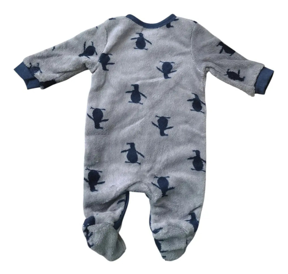 Mameluco Original Penguin Opb150rp Bebé Gris Multi - Image 4