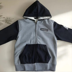 Sudadera Original Niños Timberland Mod. Tlfeb25f-030 8 (ch) Gris Oscuro