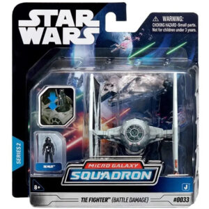 Star Wars Mico Galaxy Squadron Tie Fighter (daño De Batalla)