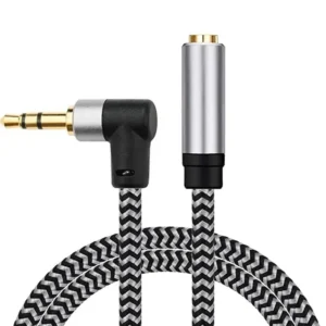 2 Pack Cable De Audio 3.5mm Macho Para Cable Hembra.