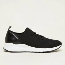 Tenis Ligeros De Tela Marca Stylus Modelo Demi Talla 29 Mx Negro Lisa 9,0 Mx