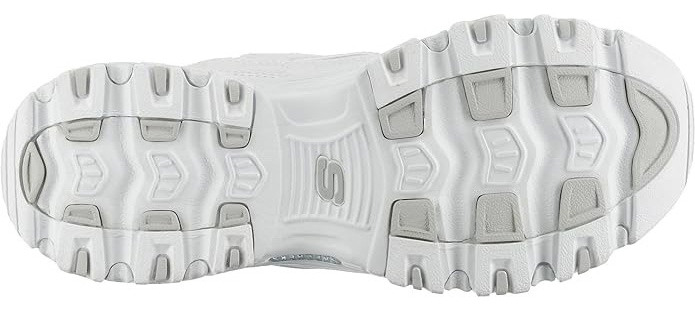 Tenis Skechers Originales D' Lites 11420-wsl Blanco Lisa 4,0 Mx - Image 4