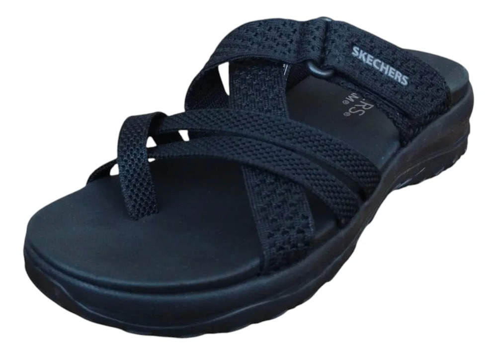 Sandalia Skechers Adventure, Color Nnegro 179314s/blk Negro Textil / Lisa 27 Mx - Image 8