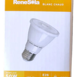 Foco Led Par 20 / Luz Cálida/ 50w/ 470 Lum/ 3000k Renesola Cálida