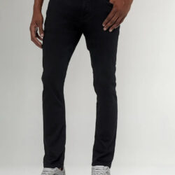 Jeans Para Hombre Ajustados, Elásticos Fredd Marshall #36 Negro 36