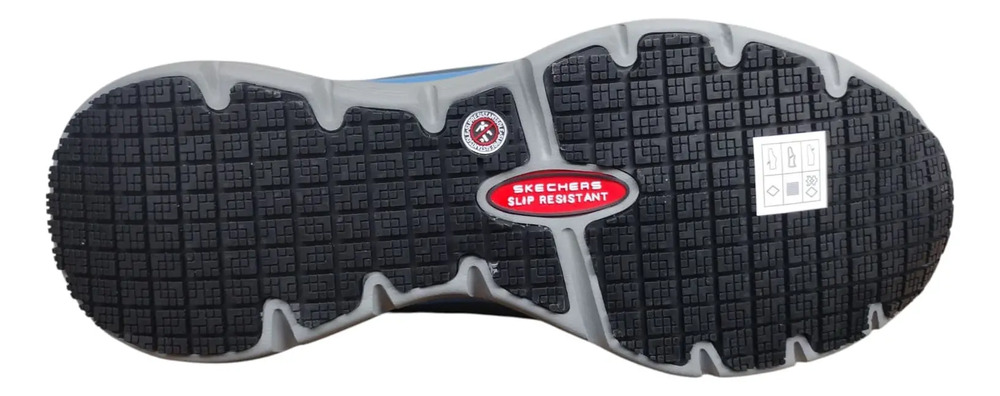 Tenis Skechers De Segurida Casco Acero Dielectri 200148/nvbl Azul Acero Navy 29.5 Mx - Image 9