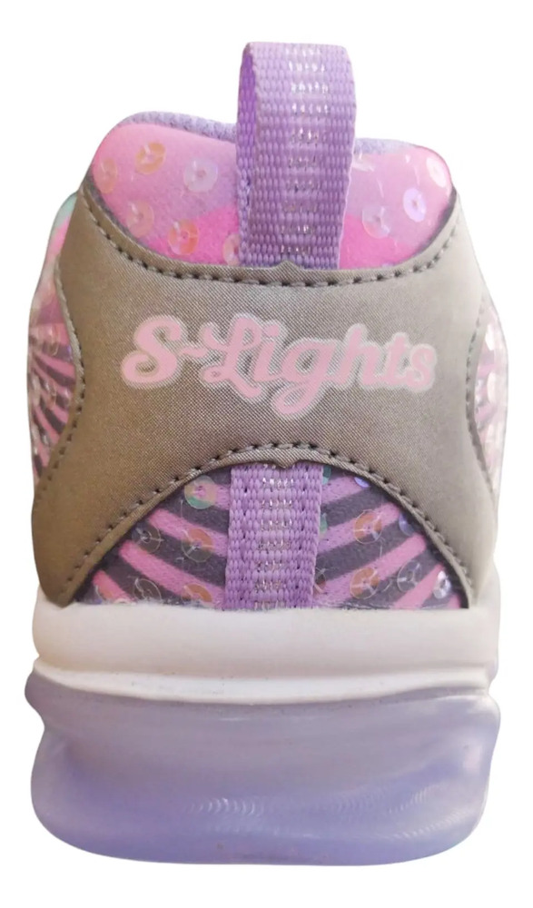 Tenis Skechers Original Niñas S Lights- Jelly Beams 10960l/ccmt - Image 2