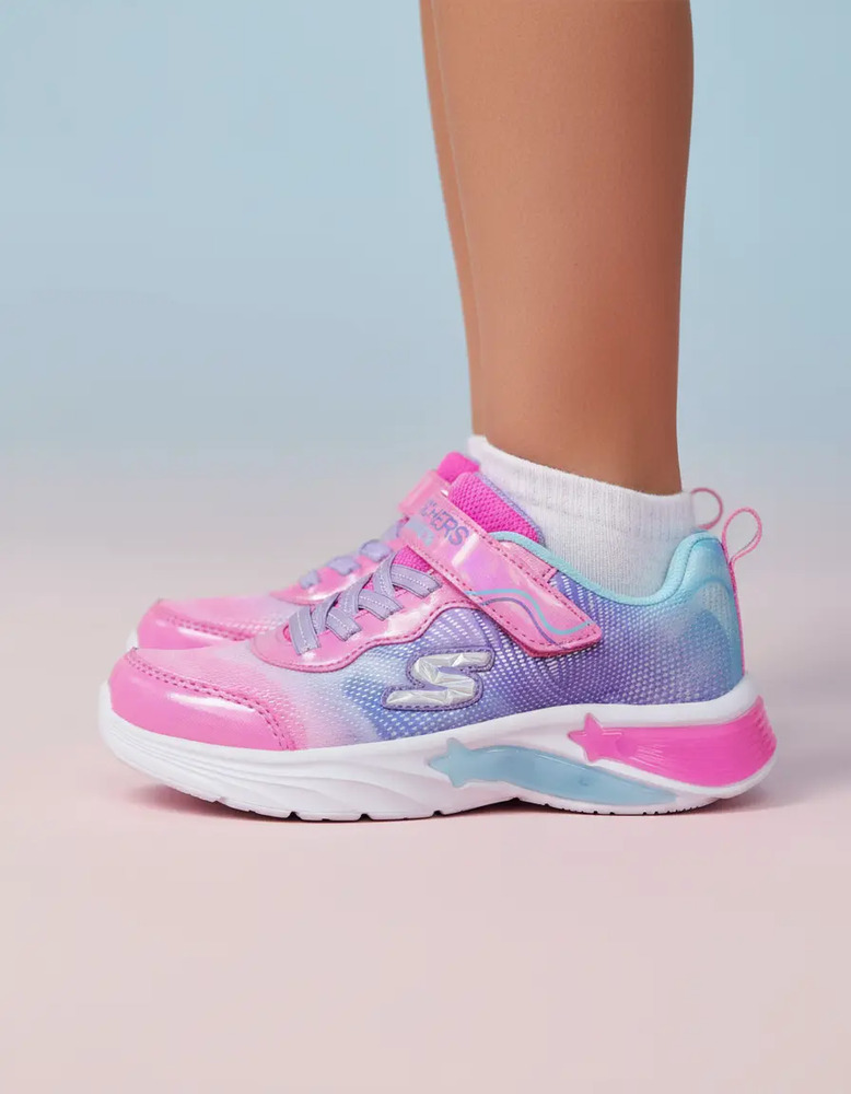 Tenis Skechers Para Niñas Con Luz Modelo Hotpink/318297 - Image 5
