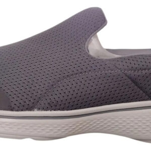 Tenis Skechers Originales Caballero Gowalk4 Gray Talla 32mex Gris Oscuro Lisa 12,0 Mx