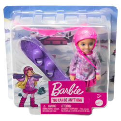 Barbie Chelsea Tabla De Nieve Mod. Hgm71 Marca Mattel