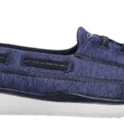 Tenis Skechers Originales Micro-topnotch  23317/nvy Mujer Azul Marino Lisa 3,0 Mx