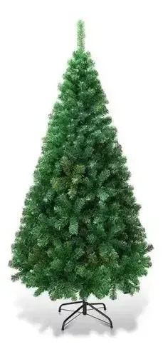 Árbol De Navidad Sin Luces Costway Cm19724 Altura 2.40m Verde