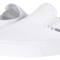 Tenis Originales Vans Classic Slip On True White Mod.499243