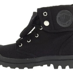 Bota Original Palladium Plegable De Lona Modelo Baggy Negro Liso 27 Mx