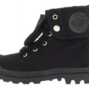 Bota Original Palladium Plegable De Lona Modelo Baggy Negro Liso 27 Mx