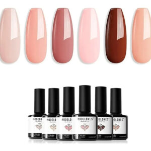6 Esmaltes De Uñas De Gel Marca Modelones Gel Nail Polish Varios Colores