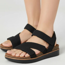 Sandalia Huarache Skechers Modelo Lifted Comfort 163252 Blk