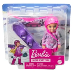 Barbie Chelsea Tabla De Nieve Mod. Hgm71 Marca Mattel