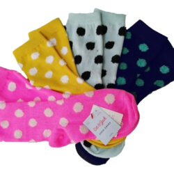 4 Pares De Calcetas Para Niña Dot Colors - Cat & Jack Colores M