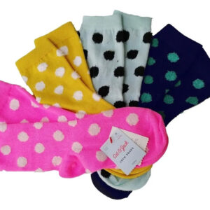 4 Pares De Calcetas Para Niña Dot Colors - Cat & Jack Colores M
