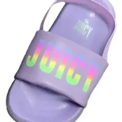 Sandalias Para Niña Juicy Lil Lemoore Purple Violeta Claro 15 Mx