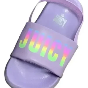 Sandalias Para Niña Juicy Lil Lemoore Purple Violeta Claro 15 Mx