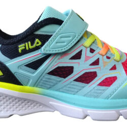 Tenis Originales Fila Modelo Wanderun  Para Niños  Multicolor Geométrico 20.0 Mx