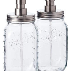 Jabonera Diseño Maison Mason Craft & More Lotion Pump Ttu-u3447 Color Cristal X Unidad